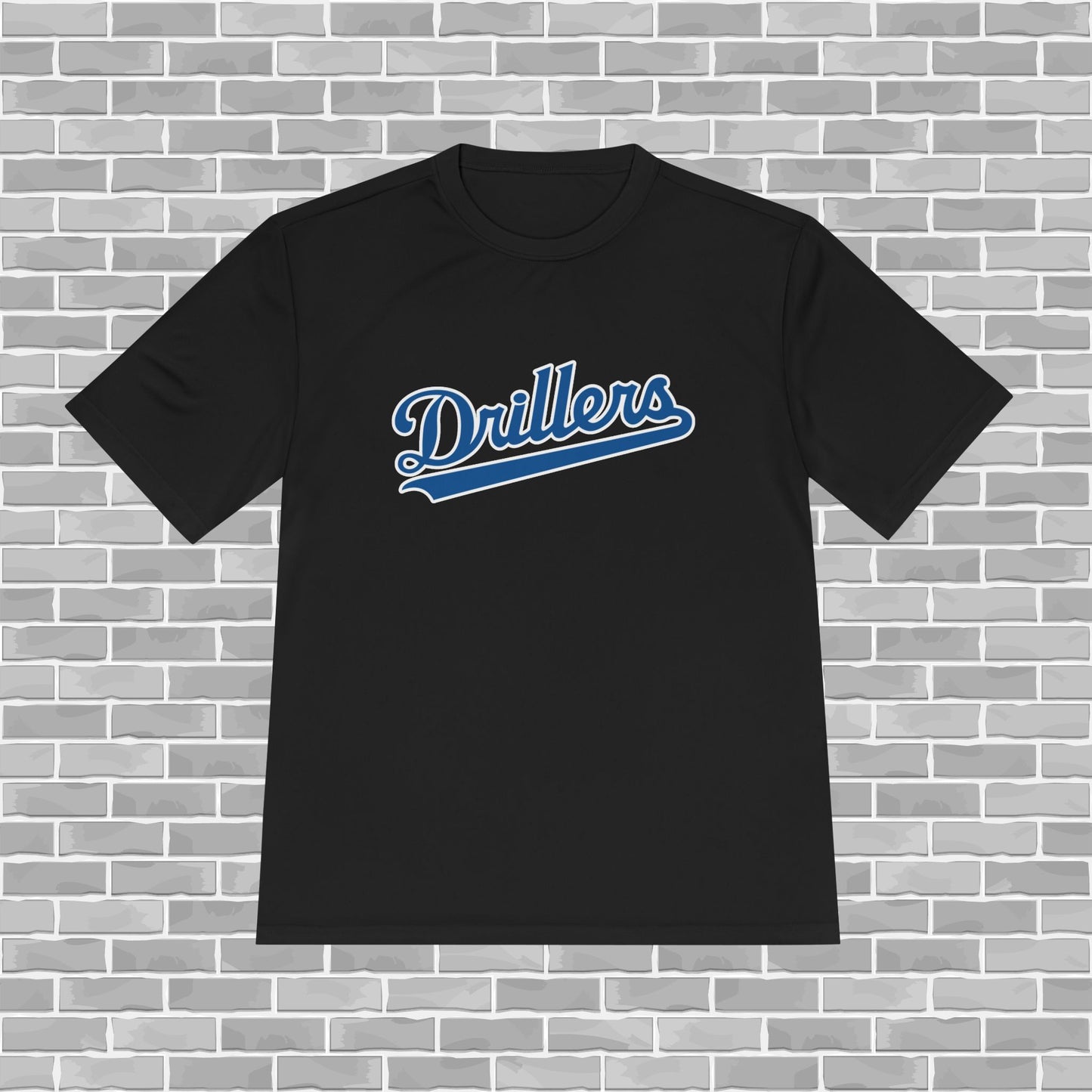 Drillers Youth Unisex Moisture Wicking Tee (Customizable)