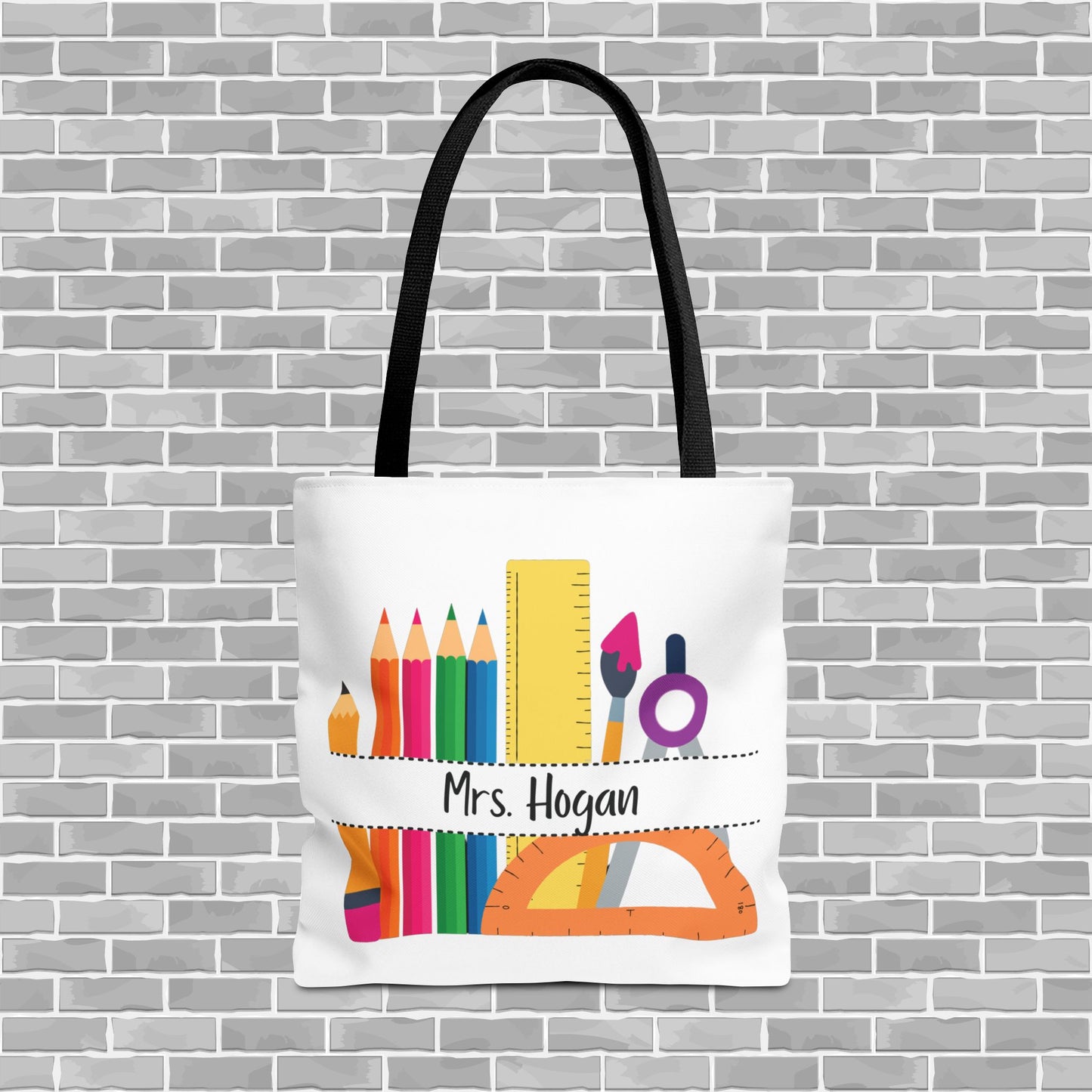 Teacher Tote Bag (Customizable)