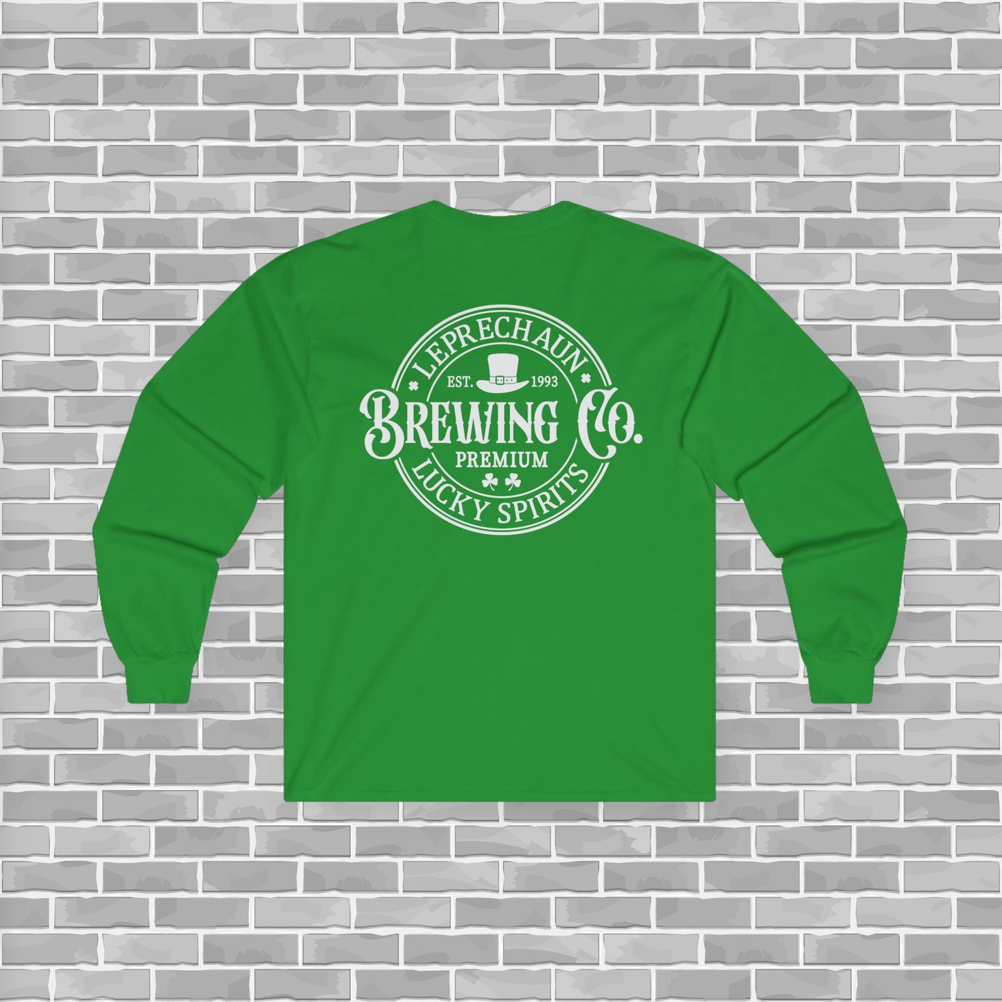 Leprechaun Brewing CompanyLong Sleeve Tee for St. Patrick's Day