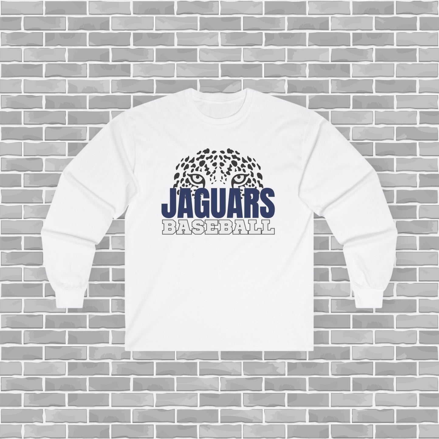 Jaguars Adult Unisex Long Sleeve Tee (Customizable)