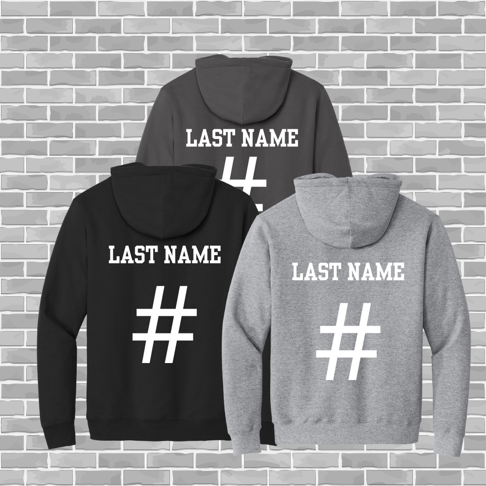 Hickory Baseball Core Fleece Pullover Hooded Sweatshirt