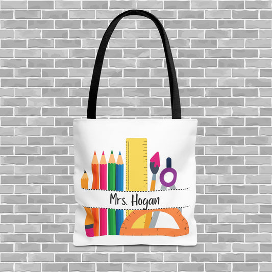 Teacher Tote Bag (Customizable)