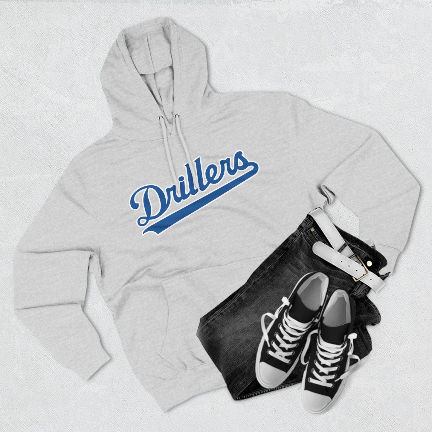 Drillers Adult Unisex Fleece Hoodie (Customizable)