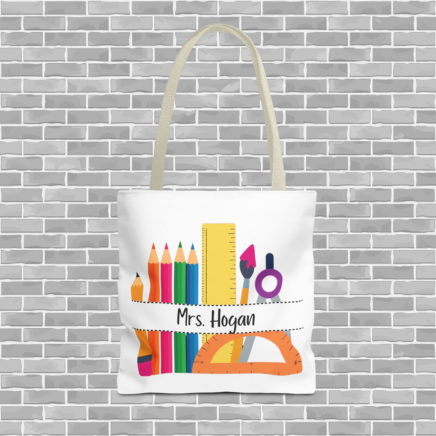 Teacher Tote Bag (Customizable)