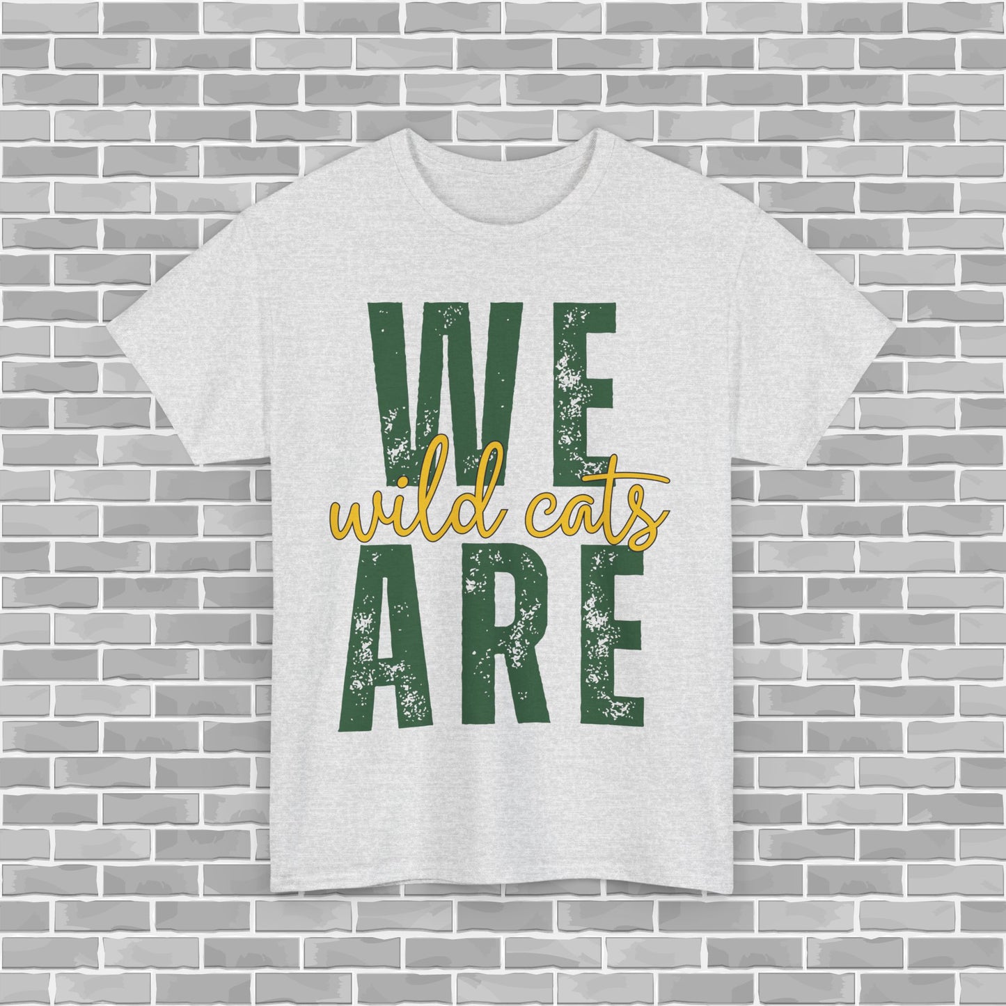 WE ARE WILD CATS Adult Unisex Tee (Customizable)