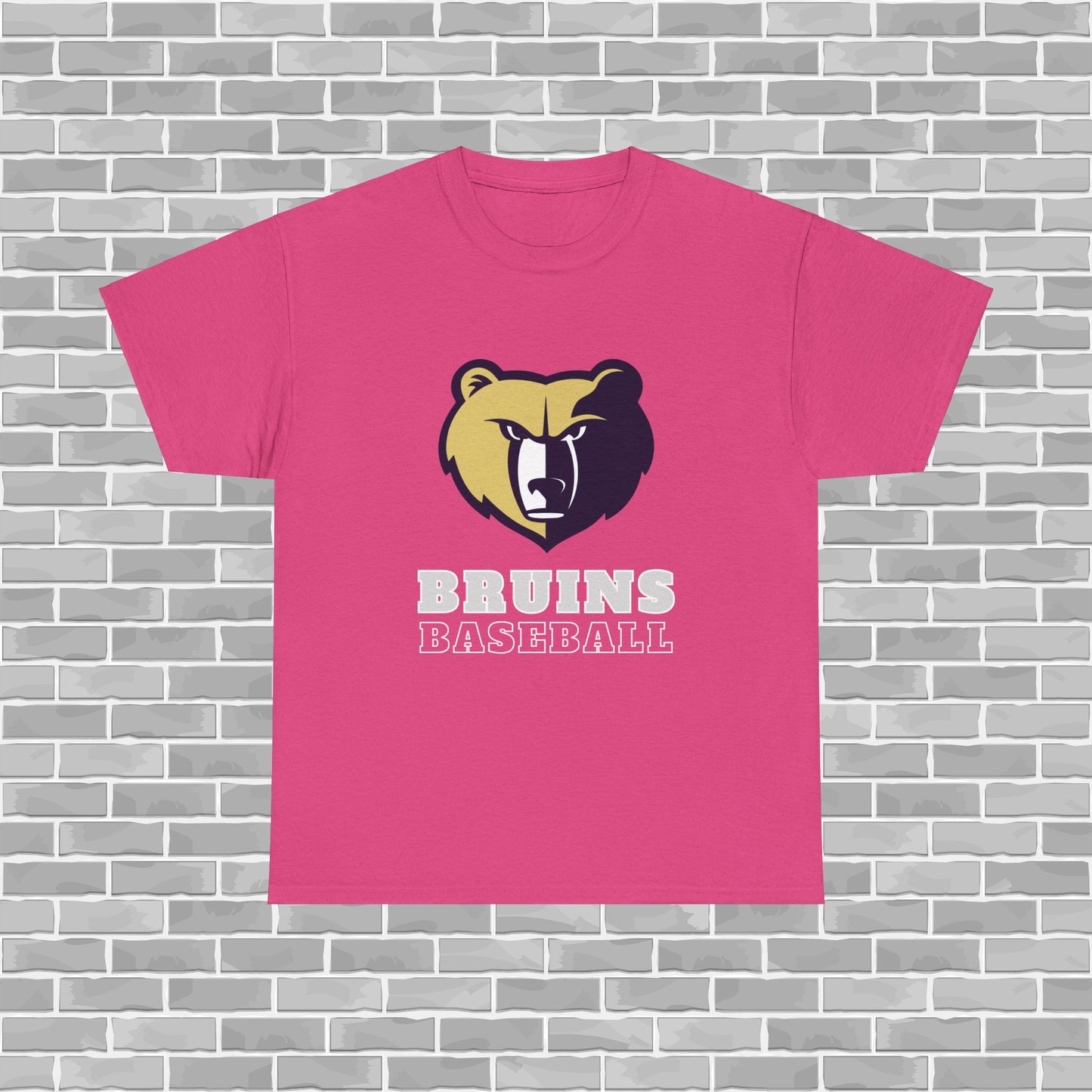 Bruins Baseball Adult Unisex Tee (Customizable)