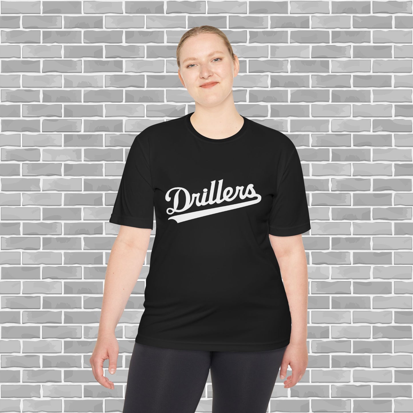 Drillers Adult Unisex Moisture Wicking Tee  (Customizable