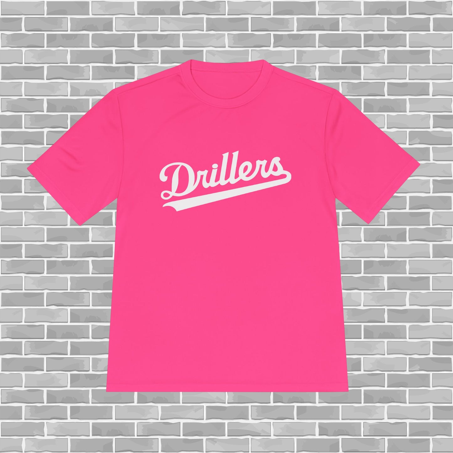 Drillers Youth Unisex Moisture Wicking Tee (Customizable)