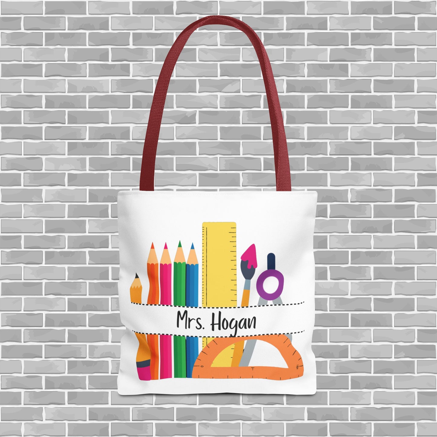 Teacher Tote Bag (Customizable)