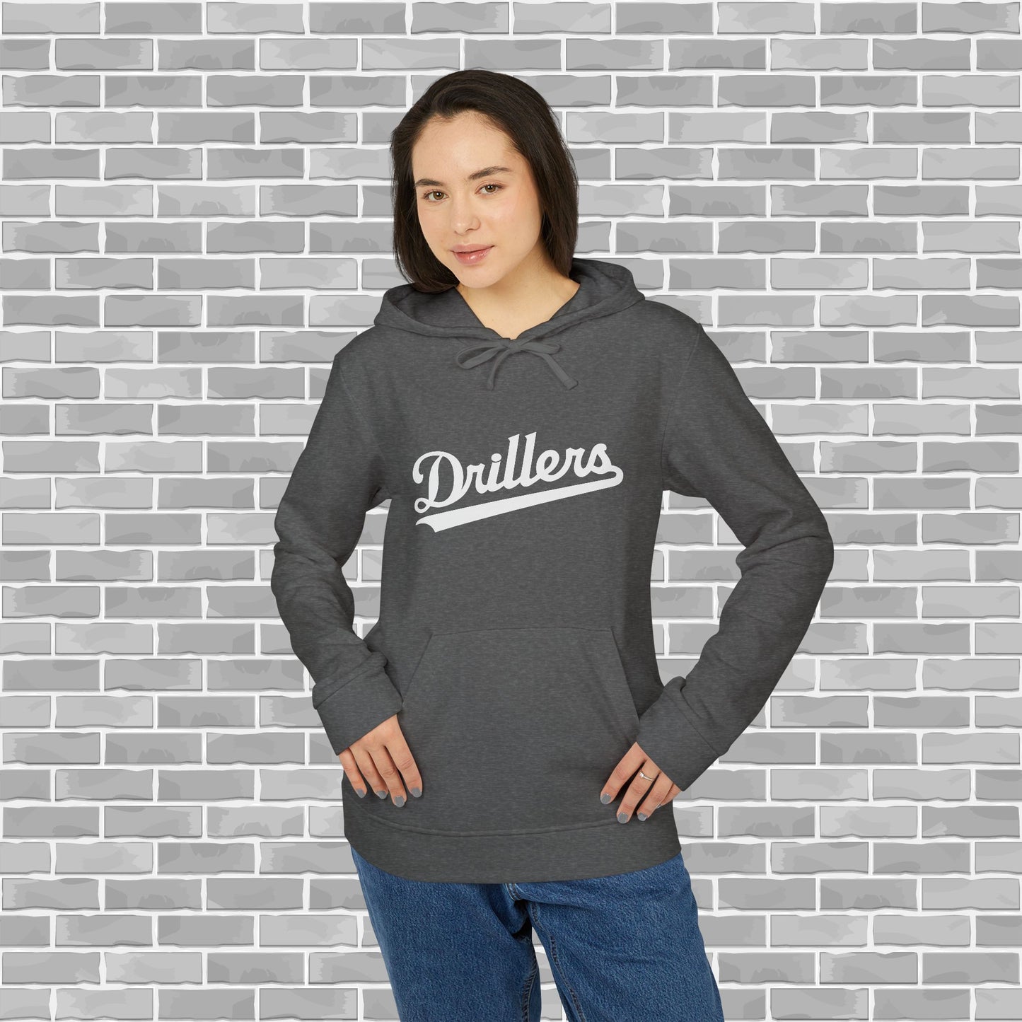 Drillers Adult Adidas Unisex Fleece Hoodie (Customizable)