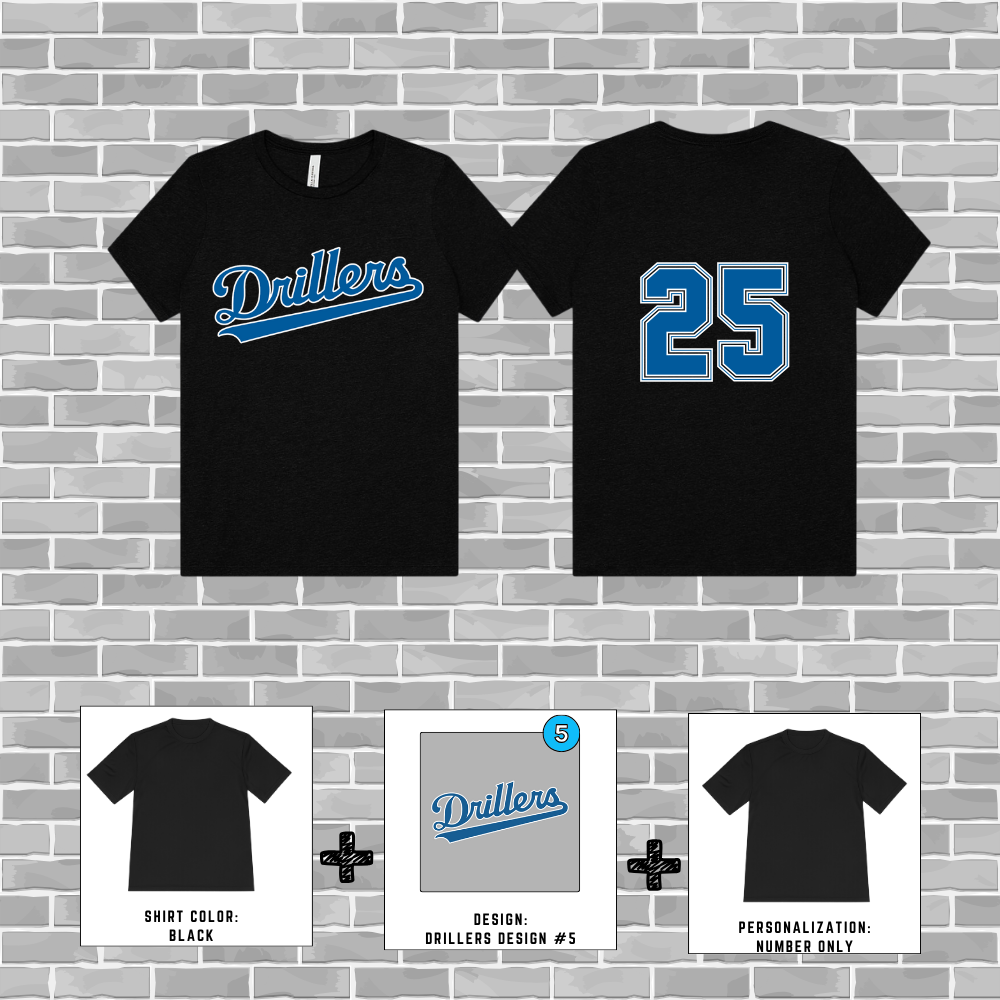 Drillers Women's Relaxed Heather CVC Short Sleeve Tee