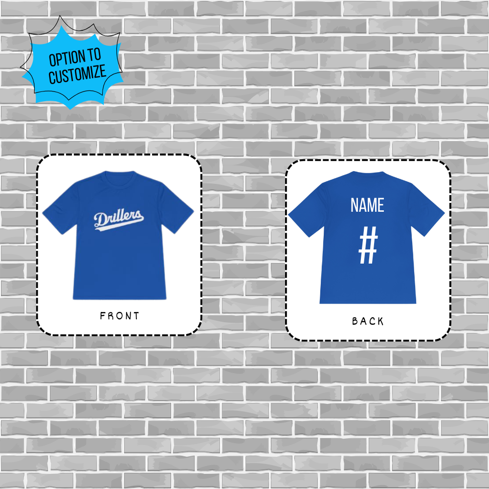 Drillers Sport-tek PosiCharge Competitor Tee (Adult & Youth Sizes Available)