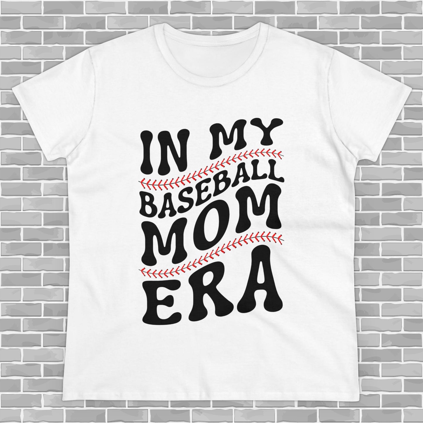 Baseball Mom Era Women's Tee (Customizable)