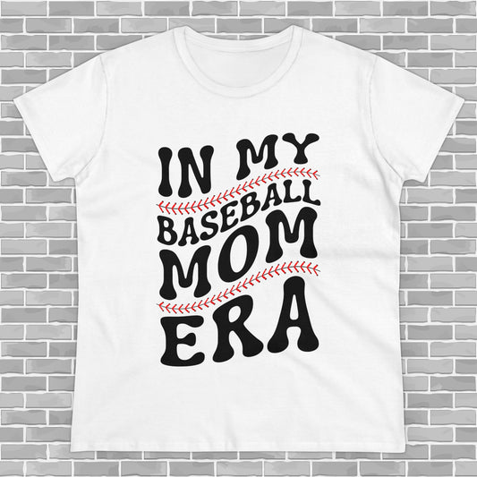 Baseball Mom Era Women's Tee (Customizable)