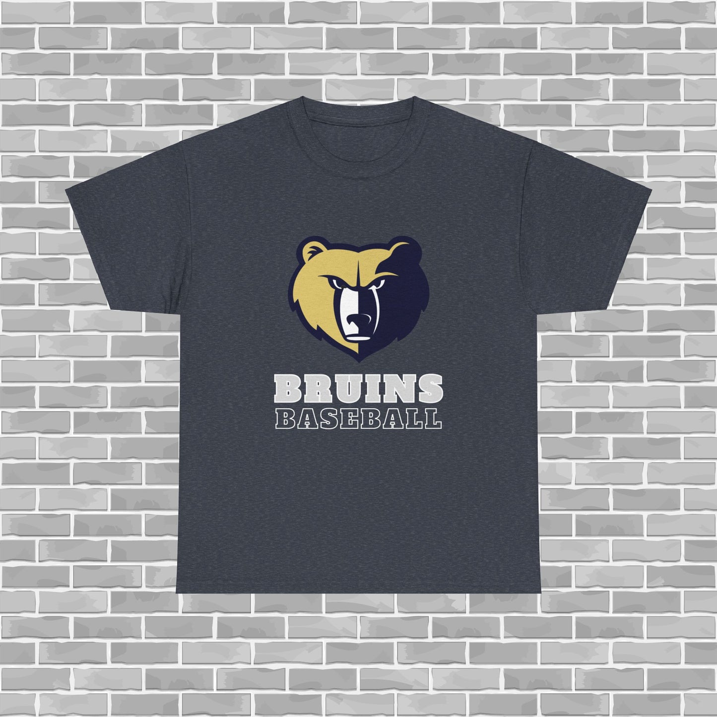 Bruins Baseball Adult Unisex Tee (Customizable)