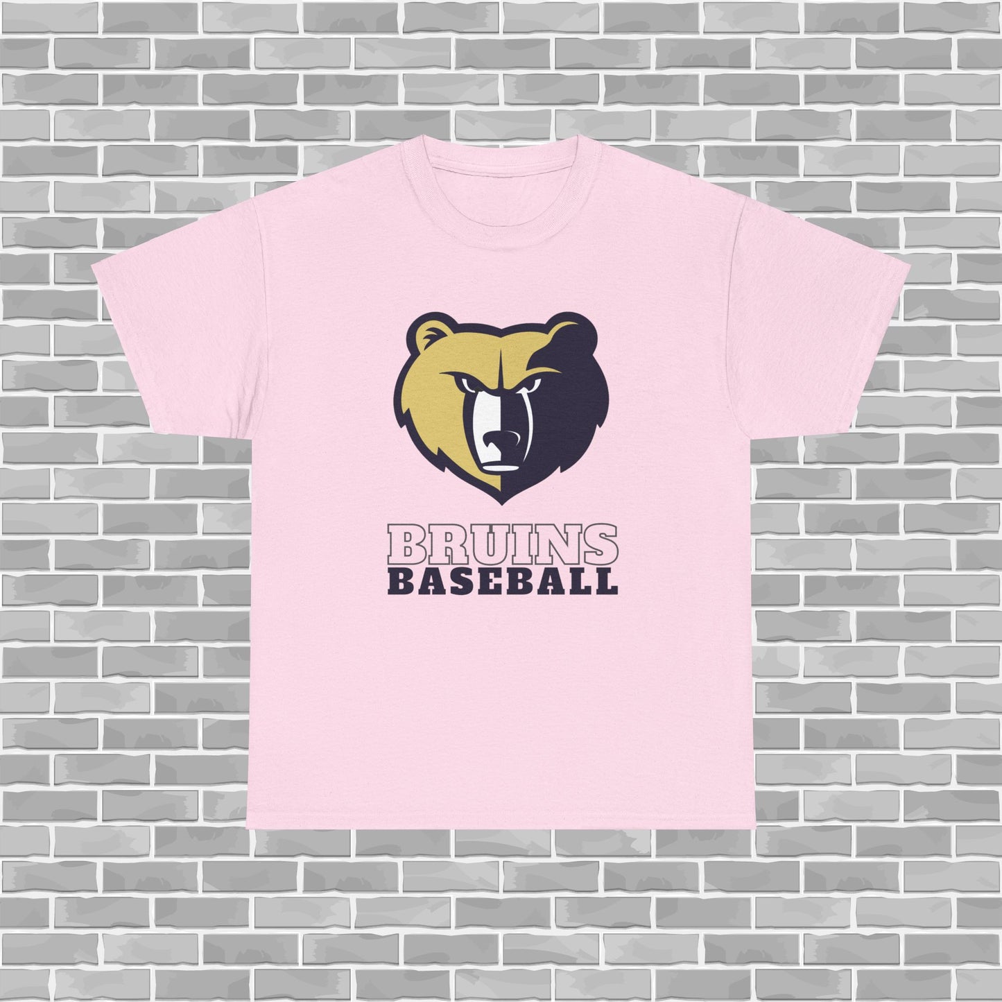 Bruins Baseball Adult Unisex Tee (Customizable)