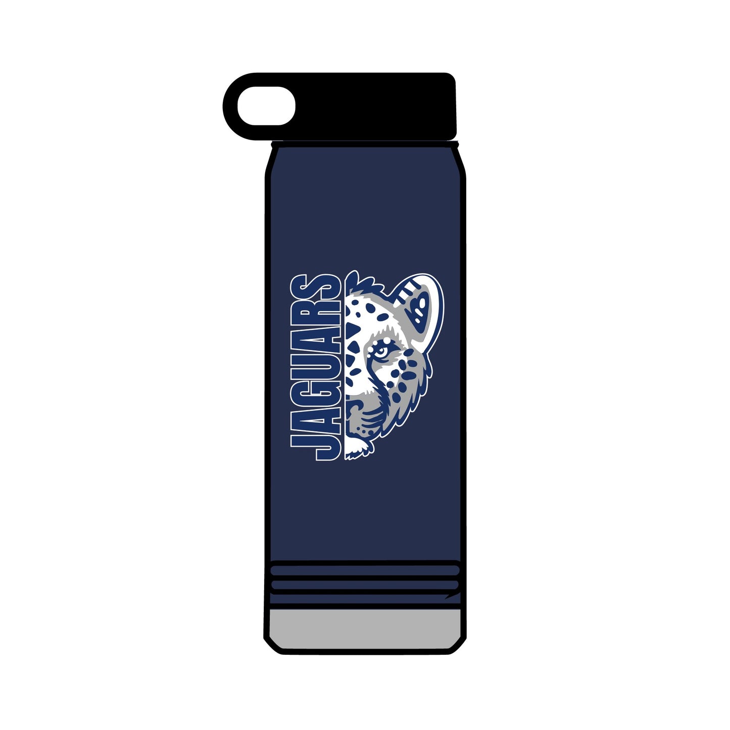 Jaguars Baseball Stainless Steel Water Bottle