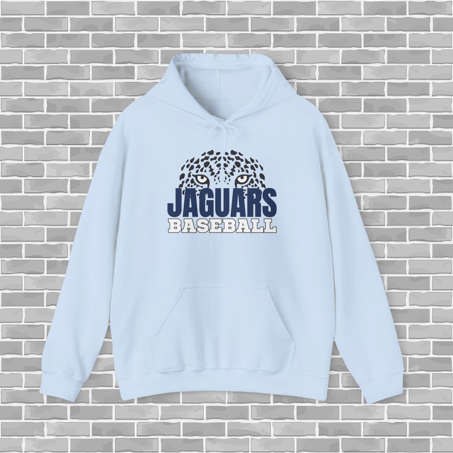 Jaguars Baseball Adult Unisex Hoodie (Customizable)