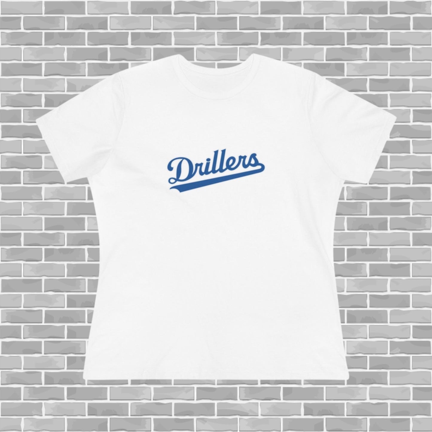 Drillers Women's Cotton Tee (Customizable)