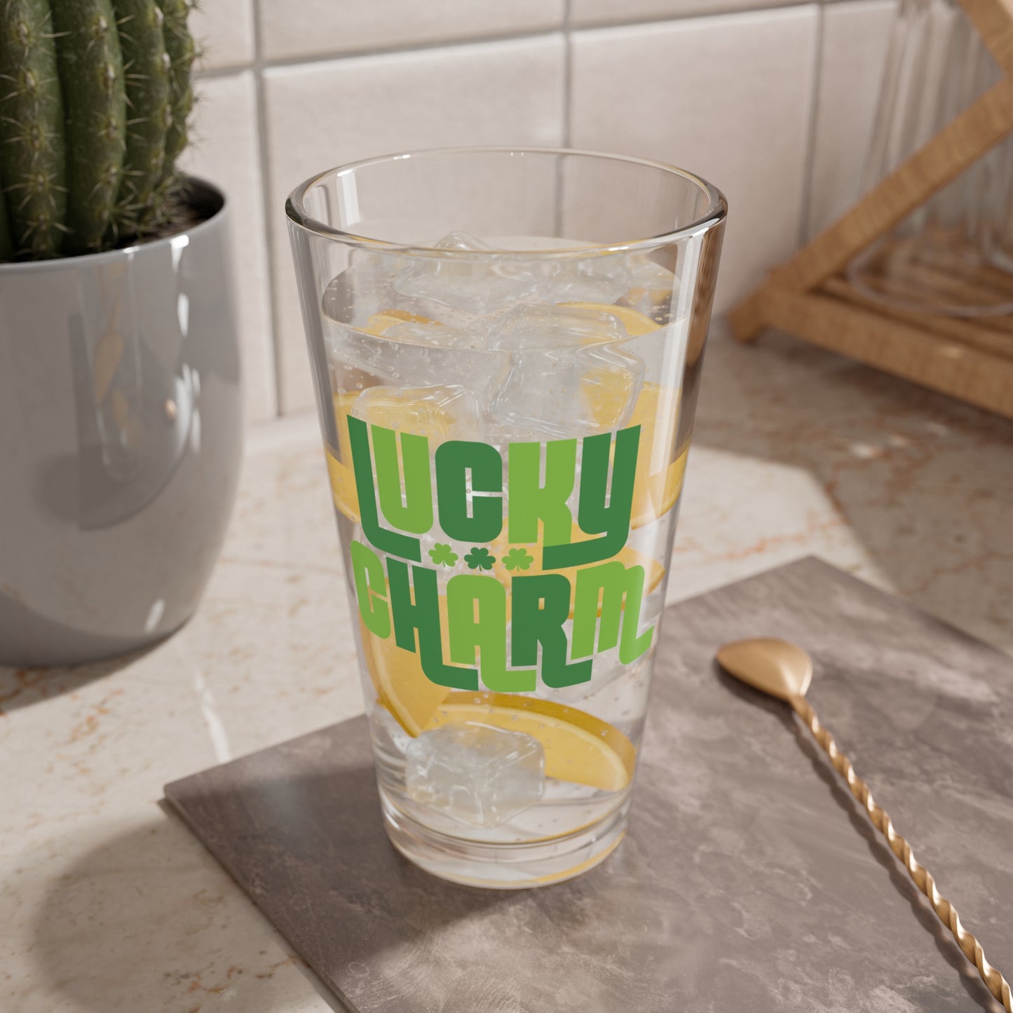 Lucky Charm Pint Glass