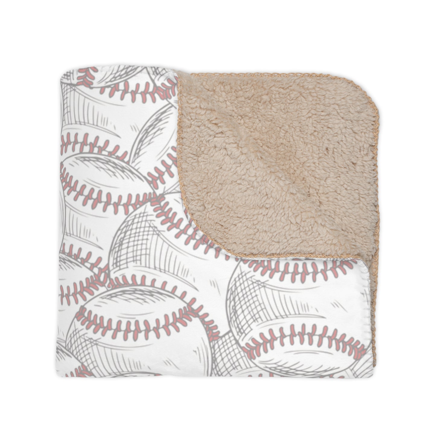 Baseball Game Day Sherpa Blanket