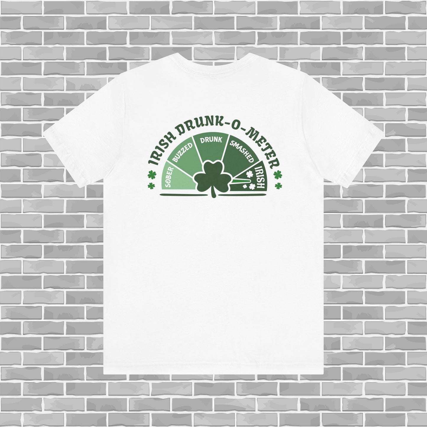 Irish Drunk-o-Meter  St. Patrick’s Day Tee