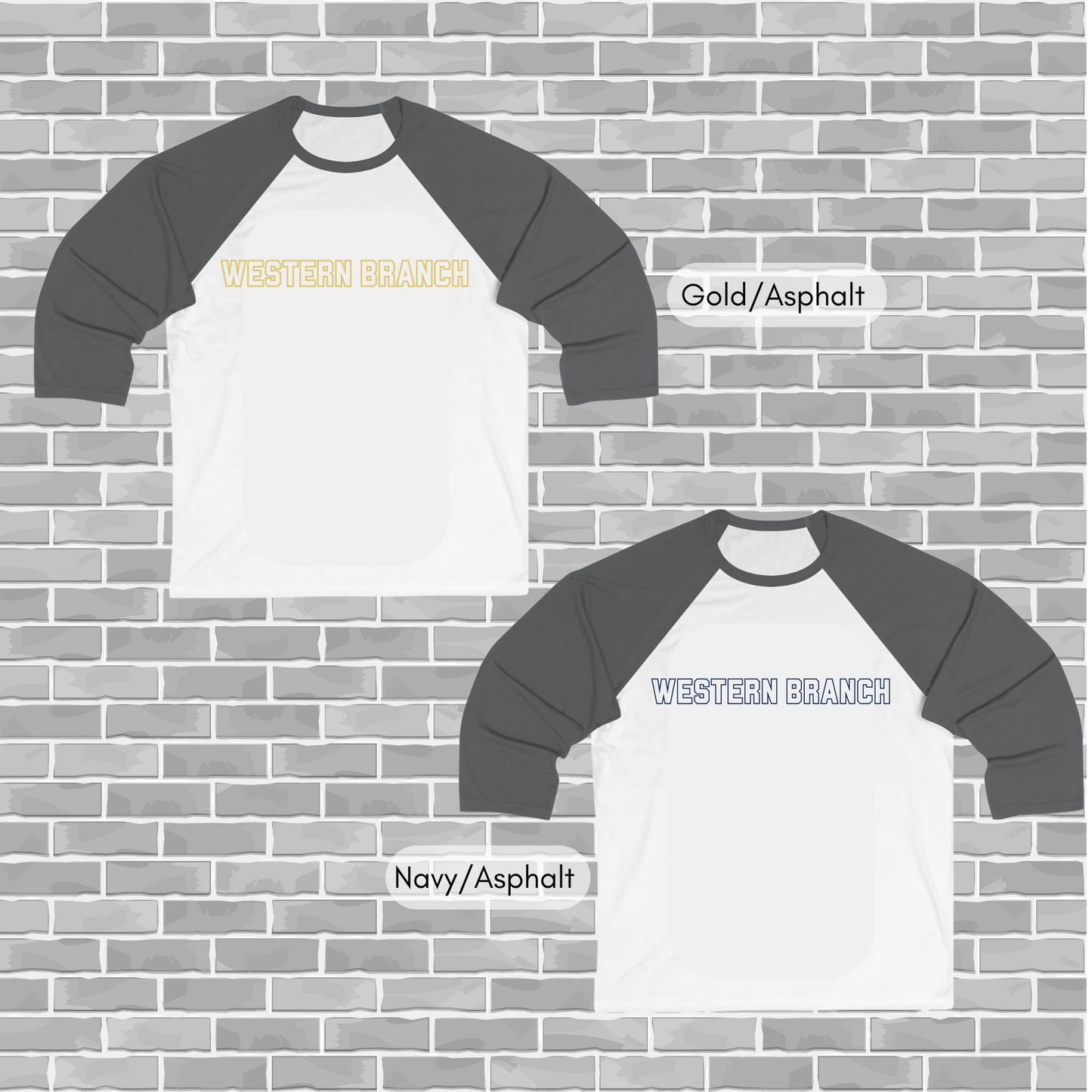 Western Branch 3/4 Sleeve Tee