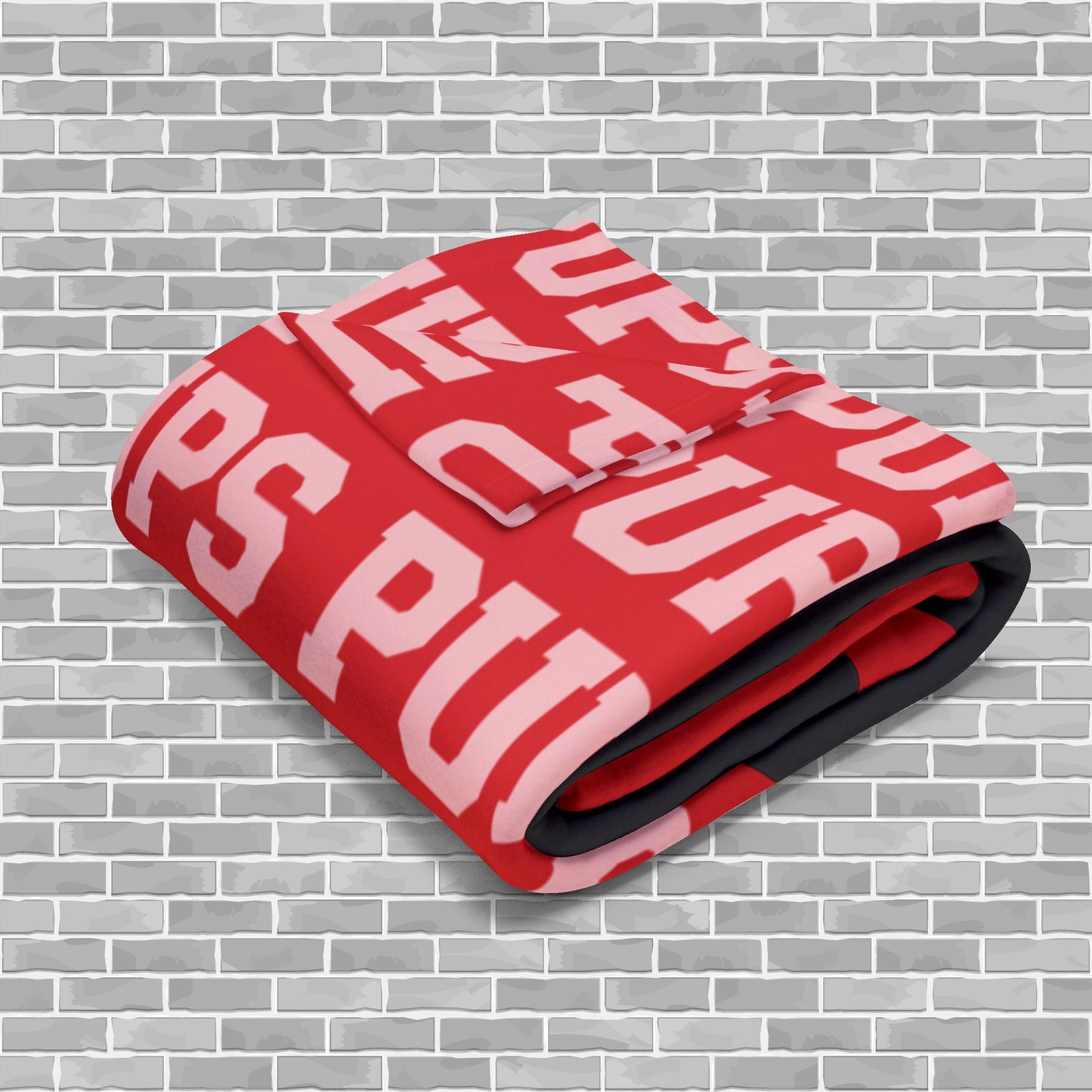 Personalized Baseball Team Fleece Blanket