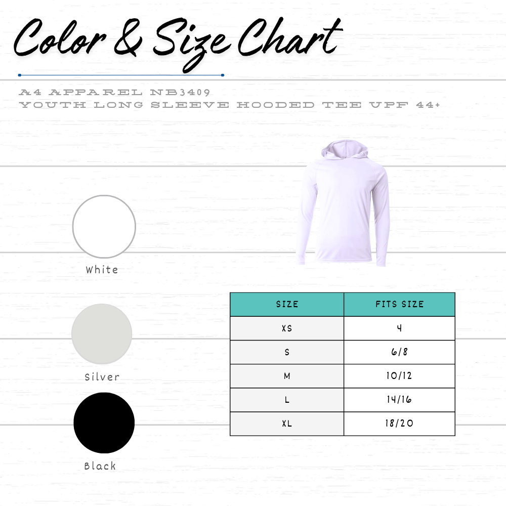 Banana Bombers A4 Long Sleeve Lightweight Hoodie Adult/Youth