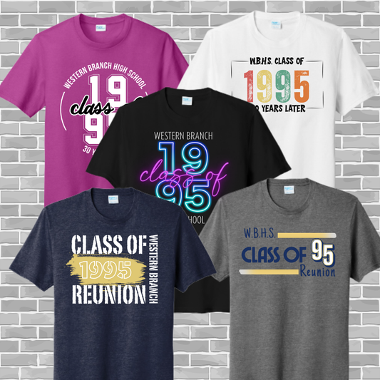 WBHS C/O '95 Adult Port & Company® Tri-Blend Tee