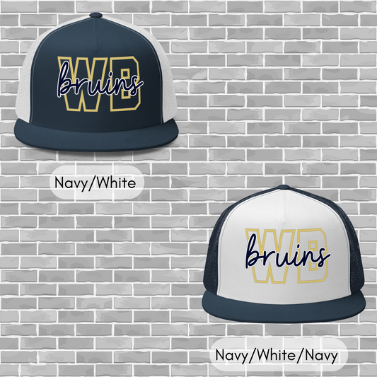 WB Bruins Trucker Cap